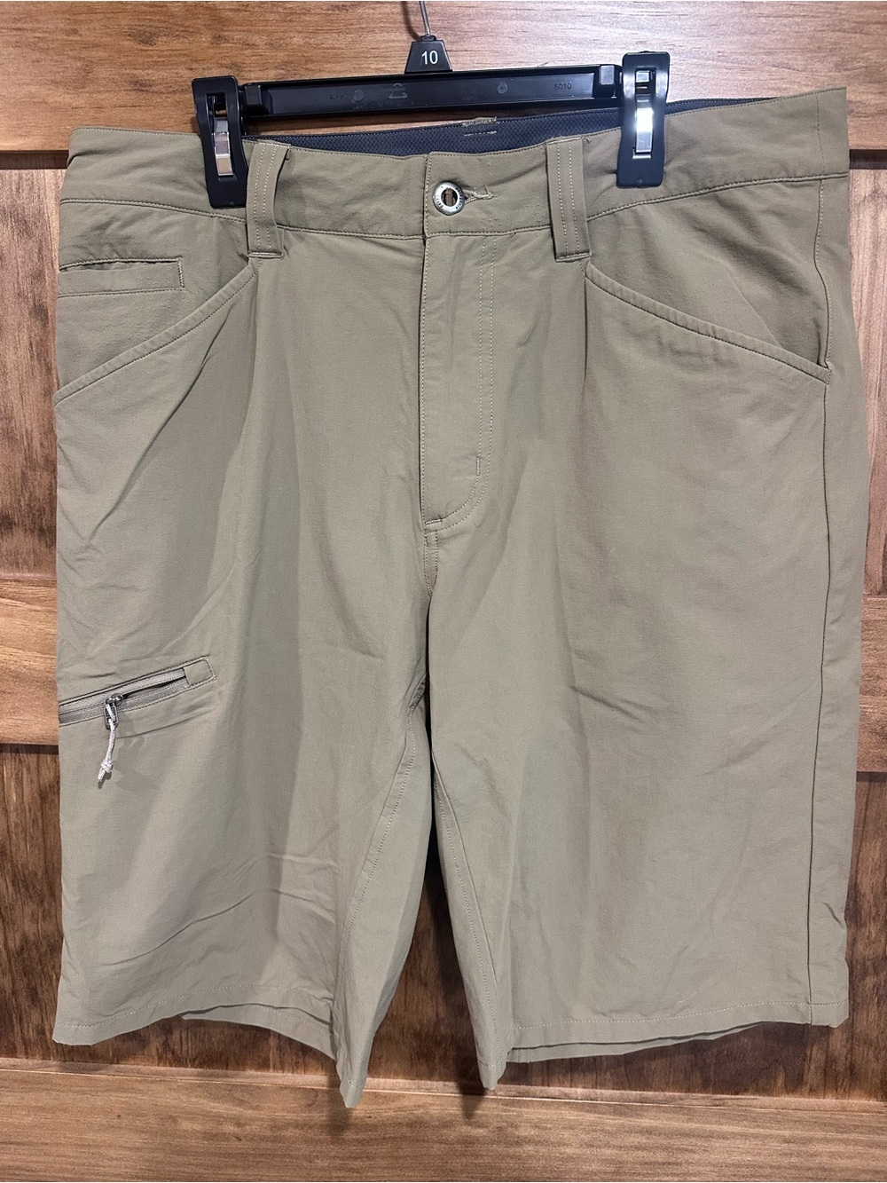 Men's Khaki Utility Shorts